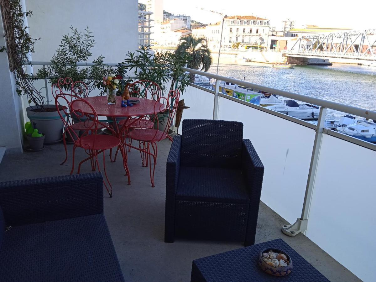 Appartement Cosy Terrasse Vue Quai Canal + Parking Sete Ngoại thất bức ảnh